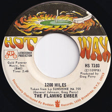 画像をギャラリービューアに読み込む, Flaming Ember - 1200 Miles / Sunshine (7 inch Record / Used)