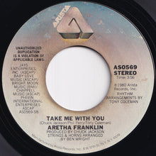 Load image into Gallery viewer, Aretha Franklin - United Together / Take Me With You (7 inch Record / Used)
