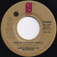 画像をギャラリービューアに読み込む, Harold Melvin And The Blue Notes - Wake Up Everybody (Part 1) / (Part 2) (7 inch Record / Used)