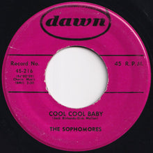 Load image into Gallery viewer, Sophomores - Cool Cool Baby / Every Night About This Time (7 inch Record / Used)