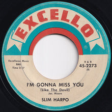 画像をギャラリービューアに読み込む, Slim Harpo - Baby Scratch My Back / I'm Gonna Miss You (Like The Devil) (7 inch Record / Used)