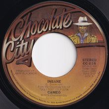Load image into Gallery viewer, Cameo - Insane / I Want You (7 inch Record / Used)