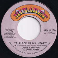 画像をギャラリービューアに読み込む, John Hamilton - Let A Little Love In / A Place In My Heart (7 inch Record / Used)