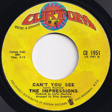Load image into Gallery viewer, Impressions - Check Out Your Mind / Can't You See (7 inch Record / Used)