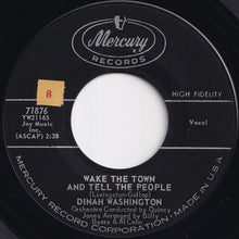 Load image into Gallery viewer, Dinah Washington - September In The Rain / Wake The Town And Tell The People (7 inch Record / Used)