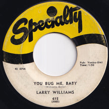 Load image into Gallery viewer, Larry Williams - Bony Moronie / You Bug Me, Baby (7 inch Record / Used)