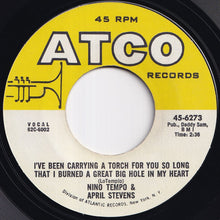 Load image into Gallery viewer, Nino Tempo & April Stevens - Deep Purple / I've Been Carrying A Torch For You So Long That I Burned A Great Big Hole In My Heart (7 inch Record / Used)