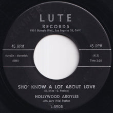 Load image into Gallery viewer, Hollywood Argyles - Alley-Oop / Sho' Know A Lot About Love (7 inch Record / Used)