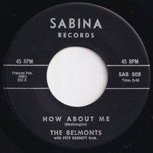 Load image into Gallery viewer, Belmonts - How About Me / Come On Little Angel (7 inch Record / Used)