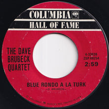 画像をギャラリービューアに読み込む, Dave Brubeck Quartet - Take Five / Blue Rondo A La Turk (7 inch Record / Used)