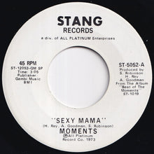 Load image into Gallery viewer, Moments - Sexy Mama / Sexy Mama (7 inch Record / Used)