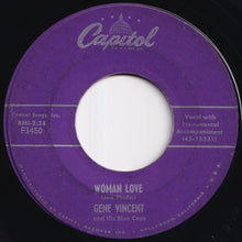 Load image into Gallery viewer, Gene Vincent - Be-Bop-A-Lula / Woman Love (7 inch Record / Used)