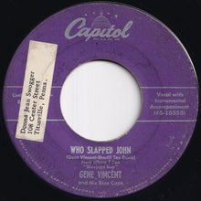 画像をギャラリービューアに読み込む, Gene Vincent - Bluejean Bop / Who Slapped John (7 inch Record / Used)