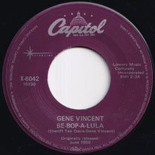 画像をギャラリービューアに読み込む, Gene Vincent - Be-Bop-A-Lula / Lotta Lovin' (7 inch Record / Used)