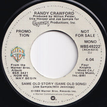 画像をギャラリービューアに読み込む, Randy Crawford - Same Old Story (Same Old Song) (Stereo) / (Mono) (7 inch Record / Used)