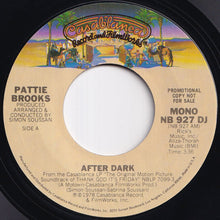画像をギャラリービューアに読み込む, Pattie Brooks - After Dark (Stereo) / (Mono) (7 inch Record / Used)