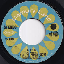 画像をギャラリービューアに読み込む, Sly & The Family Stone - Dance To The Music / Life (7 inch Record / Used)