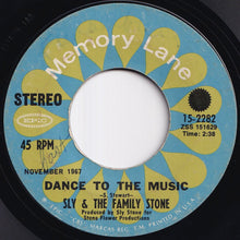 画像をギャラリービューアに読み込む, Sly & The Family Stone - Dance To The Music / Life (7 inch Record / Used)