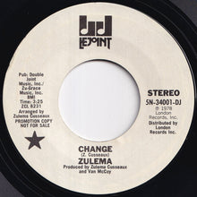 画像をギャラリービューアに読み込む, Zulema - Change (Stereo) / (Mono) (7 inch Record / Used)