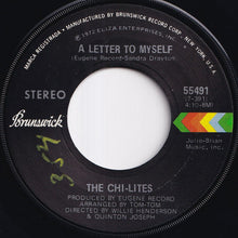 画像をギャラリービューアに読み込む, Chi-Lites - A Letter To Myself / Sally (7 inch Record / Used)