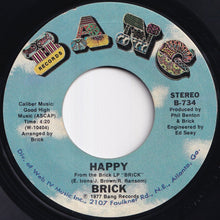 画像をギャラリービューアに読み込む, Brick - Dusic / Happy (7 inch Record / Used)