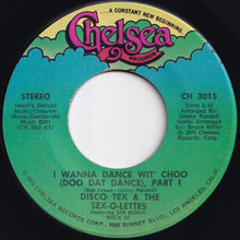 画像をギャラリービューアに読み込む, Disco Tex & The Sex-O-Lettes - I Wanna Dance Wit' Choo (Doo Dat Dance) (Part 1) / (Part 2) (7 inch Record / Used)