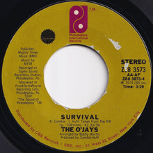 画像をギャラリービューアに読み込む, O'Jays - Let Me Make Love To You / Survival (7 inch Record / Used)