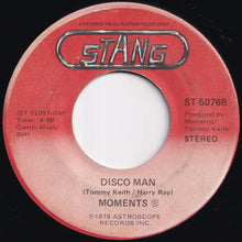 Load image into Gallery viewer, Moments - Rain In My Backyard / Disco Man (7 inch Record / Used)