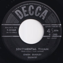 画像をギャラリービューアに読み込む, Owen Bradley Quintet - Big Guitar / Sentimental Dream (7 inch Record / Used)