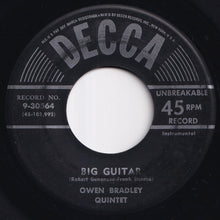 画像をギャラリービューアに読み込む, Owen Bradley Quintet - Big Guitar / Sentimental Dream (7 inch Record / Used)