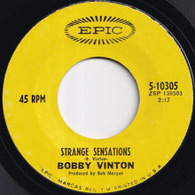画像をギャラリービューアに読み込む, Bobby Vinton - Take Good Care Of My Baby / Strange Sensations (7 inch Record / Used)