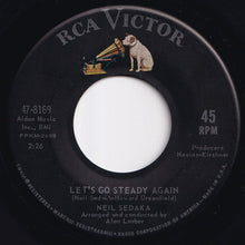 Load image into Gallery viewer, Neil Sedaka - Let's Go Steady Again / Waiting For Never (La Terza Luna) (7 inch Record / Used)
