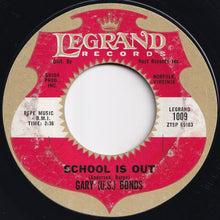 Load image into Gallery viewer, Gary (U.S.) Bonds - School Is Out / One Million Tears (7 inch Record / Used)