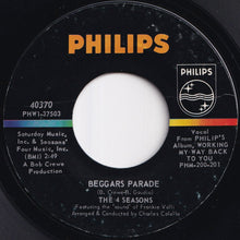 Load image into Gallery viewer, Four Seasons - Opus 17 (Don't You Worry 'Bout Me) / Beggars Parade (7 inch Record / Used)