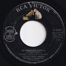 画像をギャラリービューアに読み込む, Little Peggy March - I Wish I Were A Princess / My Teenage Castle (Is Tumblin' Down) (7 inch Record / Used)