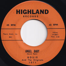 画像をギャラリービューアに読み込む, Rosie And The Originals - Angel Baby / Give Me Love (7 inch Record / Used)