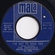 画像をギャラリービューアに読み込む, Emperor's - Karate / I've Got To Have Her (7 inch Record / Used)