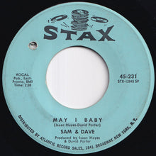 画像をギャラリービューアに読み込む, Sam & Dave - Soul Man / May I Baby (7 inch Record / Used)