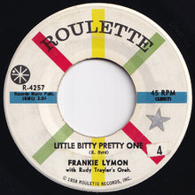 Load image into Gallery viewer, Frankie Lymon - Little Bitty Pretty One / Creation Of Love (7 inch Record / Used)