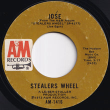 画像をギャラリービューアに読み込む, Stealers Wheel - Stuck In The Middle With You / Jose (7 inch Record / Used)