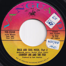 画像をギャラリービューアに読み込む, Country Joe And The Fish - Rock And Soul Music, Part 1 / Part 2 (7 inch Record / Used)