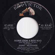 画像をギャラリービューアに読み込む, Harry Belafonte - Don't Ever Love Me / Mama Look At Bubu (7 inch Record / Used)