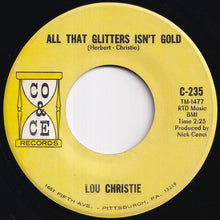 画像をギャラリービューアに読み込む, Lou Christie - Outside The Gates Of Heaven / All That Glitters Isn't Gold (7 inch Record / Used)
