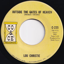 画像をギャラリービューアに読み込む, Lou Christie - Outside The Gates Of Heaven / All That Glitters Isn't Gold (7 inch Record / Used)