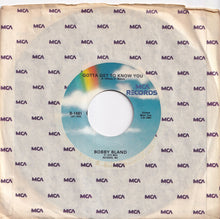 画像をギャラリービューアに読み込む, Bobby Bland - Stormy Monday Blues / Gotta Get To Know You (7 inch Record / Used)