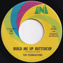 画像をギャラリービューアに読み込む, Foundations - Build Me Up Buttercup / New Direction (7 inch Record / Used)