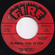 画像をギャラリービューアに読み込む, Don Gardner - Don't You Worry / I'm Coming Home To Stay (7 inch Record / Used)
