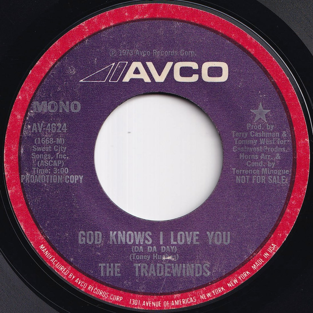Tradewinds - God Knows I Love You (Da Da Day) (Stereo