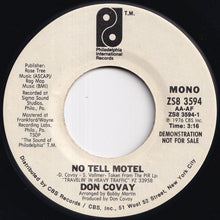 画像をギャラリービューアに読み込む, Don Covay - No Tell Motel (Stereo) / (Mono) (7 inch Record / Used)