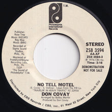 画像をギャラリービューアに読み込む, Don Covay - No Tell Motel (Stereo) / (Mono) (7 inch Record / Used)